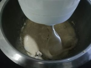 pane proteico in preparazione